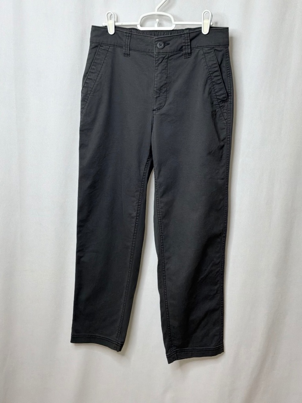 Old Navy Women’s High-Rise OG Chino Dark Gray Pant Size Small